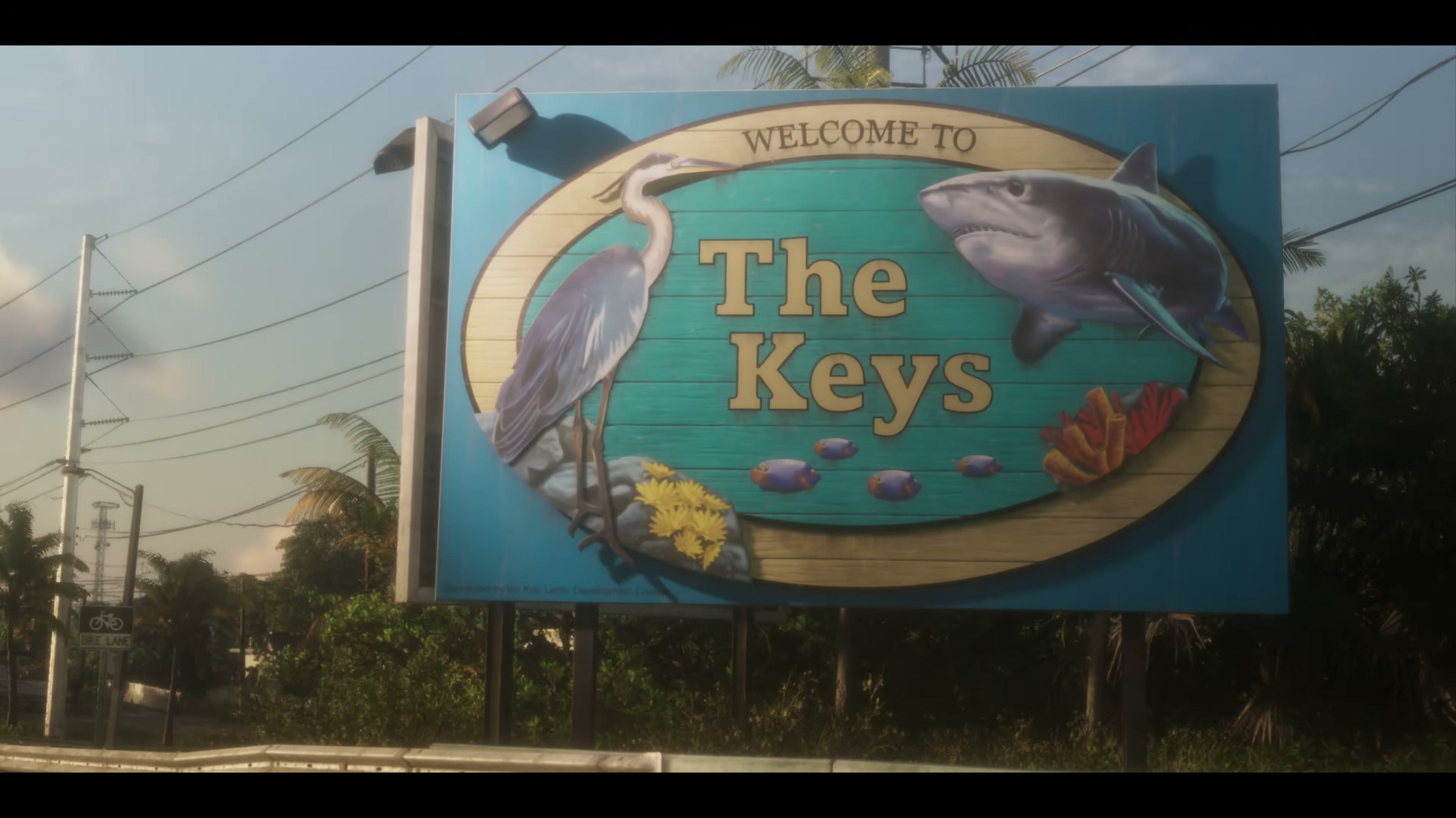The Keys Sign (Landmarks and venues) in GTA 6