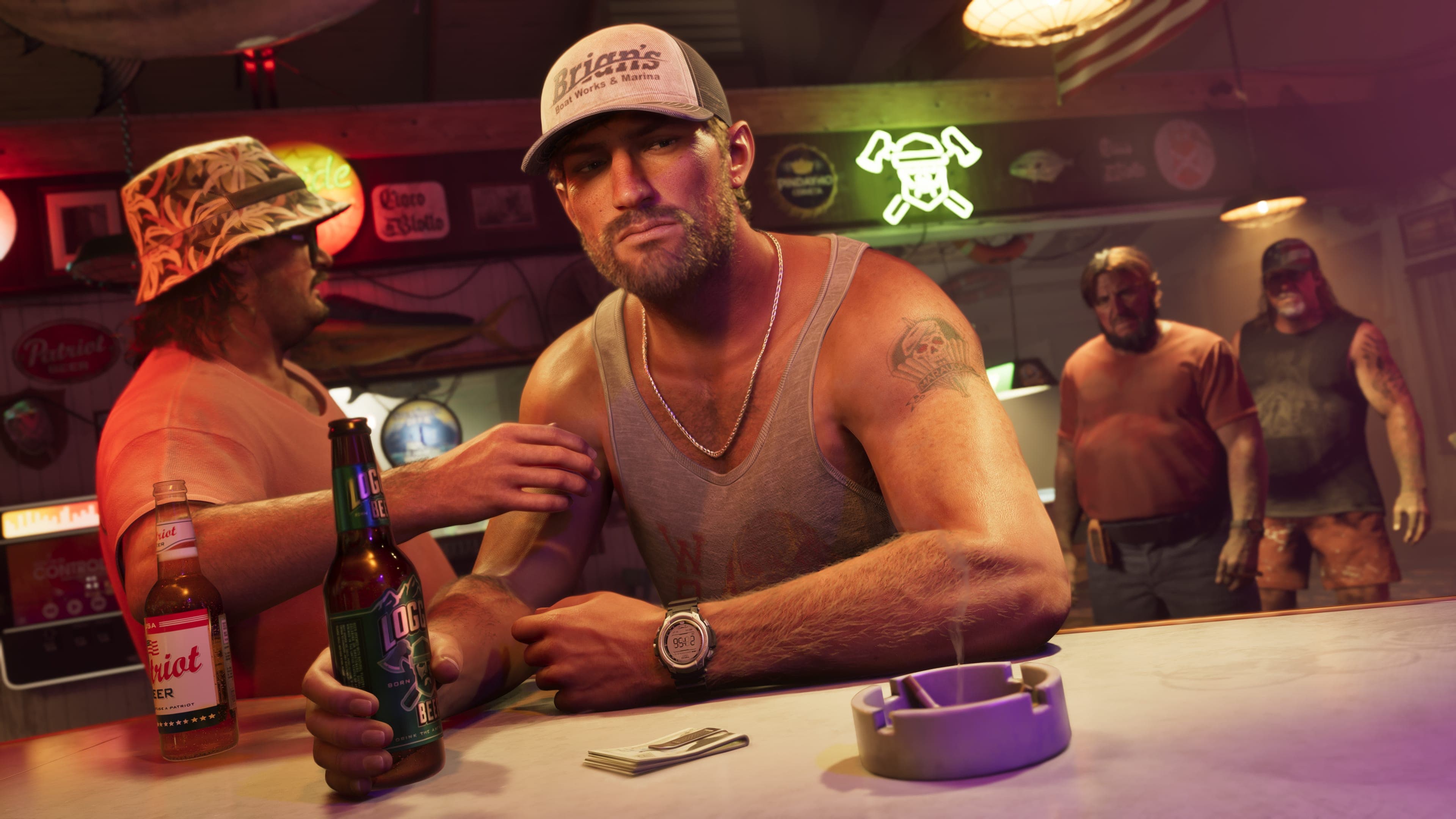 Official GTA VI screenshot in Jason Duval.