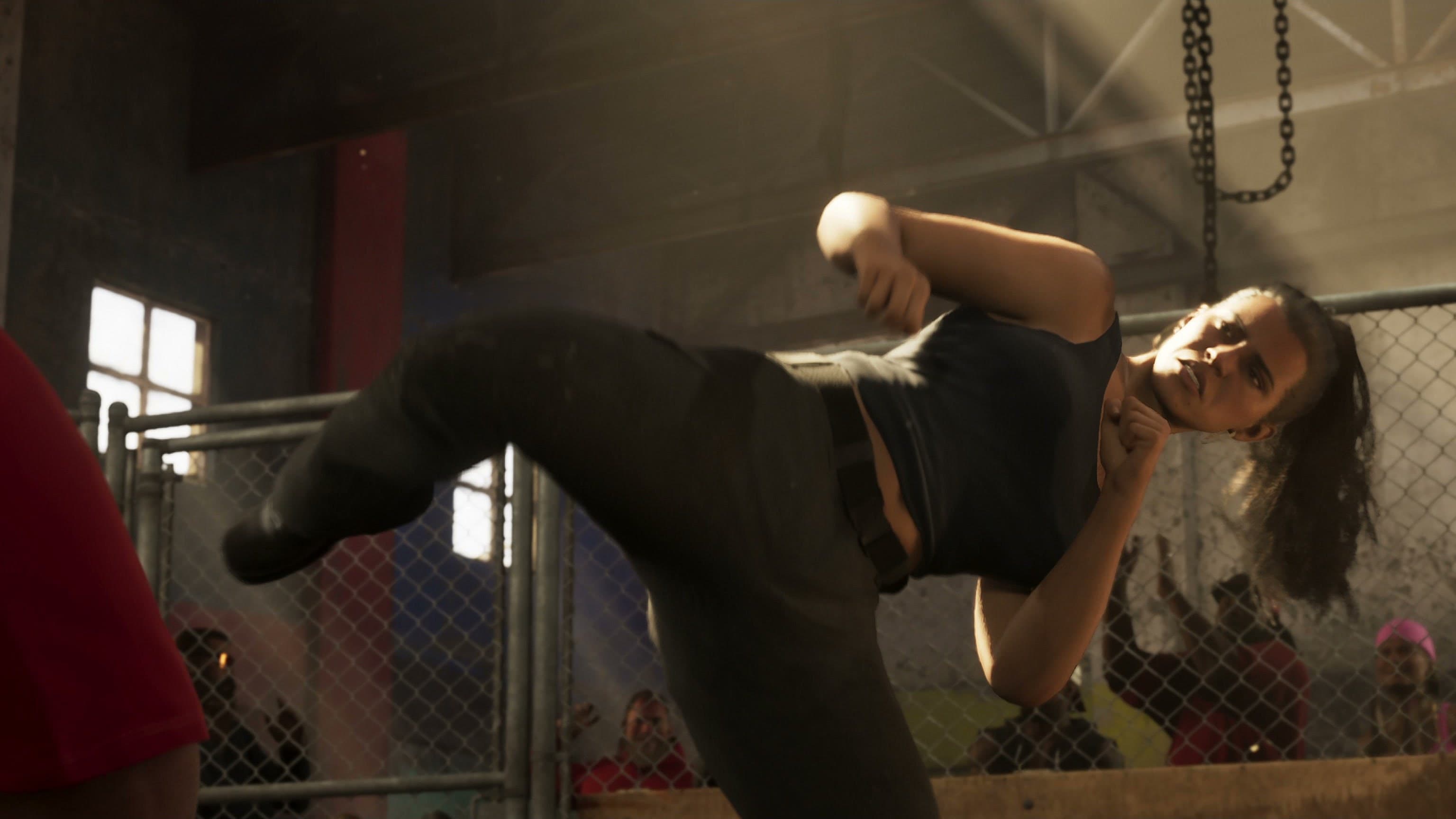 Cage fighting