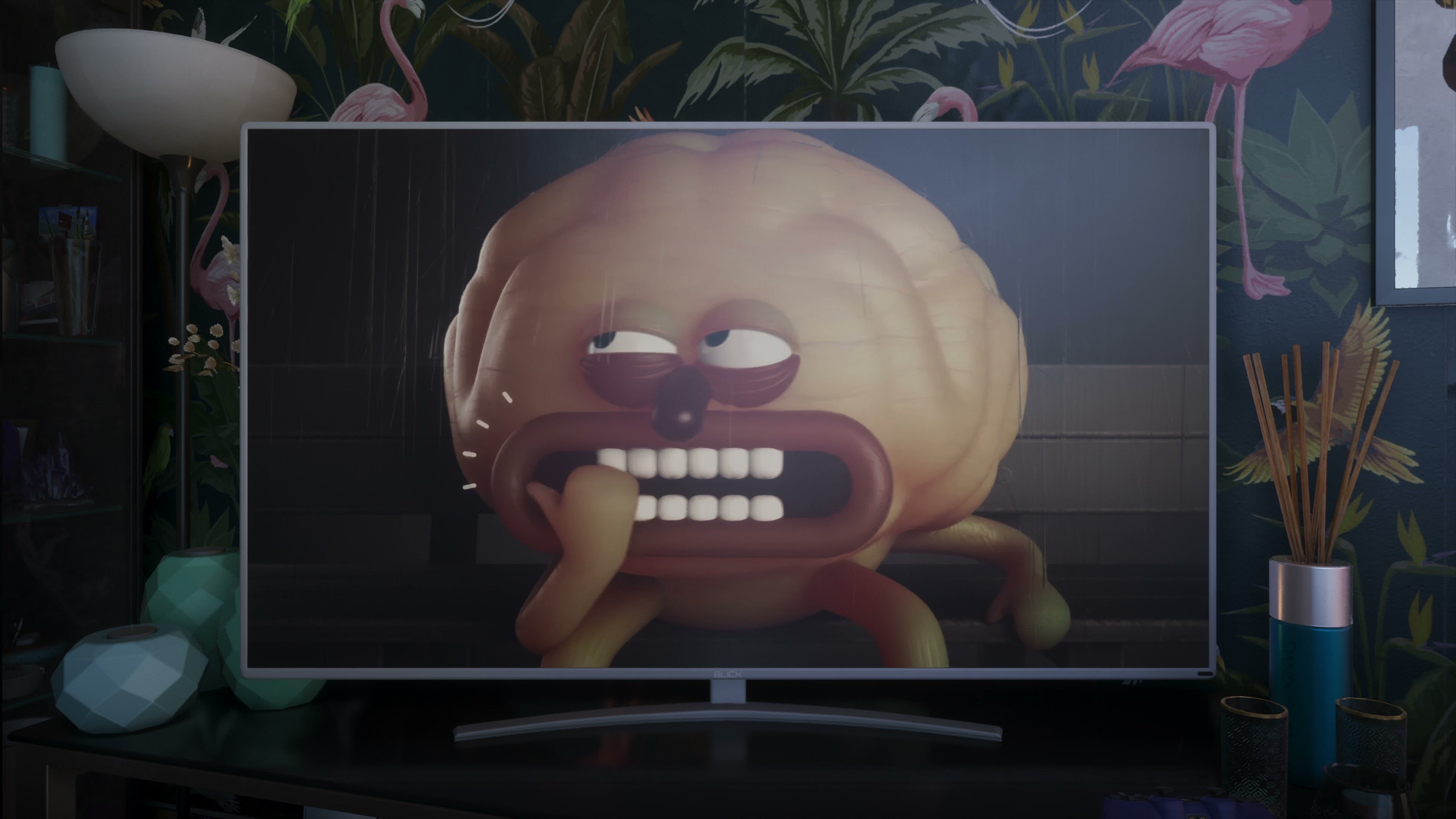 Watching TV